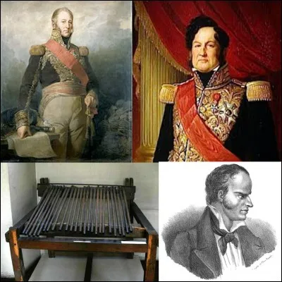 Allons au « 50 boulevard du Temple » !
Cet ancien grognard de la Grande armée a toujours été un partisan de l'empereur Napoléon 1e. En 1836, il réalise une « machine infernale » qu'il utilisera pour commettre un attentat qui fera 19 tués et 42 blessés. Mais, il n'atteindra pas son but, il abattra un ancien compagnon d'armes de Napoléon 1e.
Dans cet ordre, qui a commis l'attentat, qui était visé et quel compagnon de Napoléon 1e tué ?