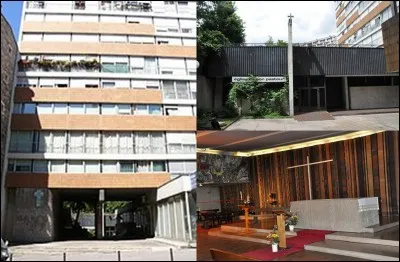 Allons au « 177 rue de Charonne » !
C'est l'emplacement d'une église. Elle est la 3e qui a été réalisée à cet endroit. Cette église présente une architecture moderne, elle a été reconstruite dans les années 70.
Quelle est son autre caractéristique ?