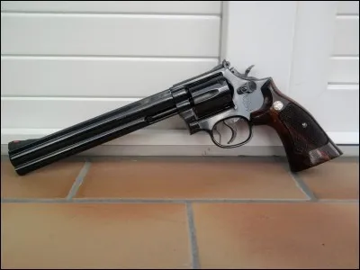 Avec cette arme, si vous êtes du mauvais côté de la loi, il ne vous veut pas du bien !