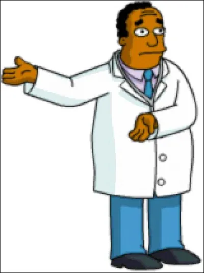 Comment se nomme le principal docteur de Springfield ?