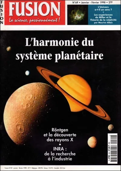 Quel métal blanc a été utilisé en 1989 par deux Américains pour réussir la première fois une fusion nucléaire à froid ?