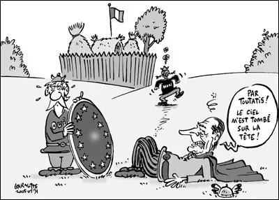 En 2005, l'UE est ébranlée par...