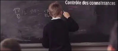 Les contrôles des connaissances ont lieu...