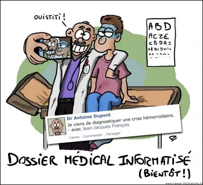 Le médecin des urgences demande au patient : vous avez déjà été opéré ?