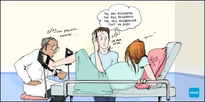 Docteur, ma femme va très mal, elle a des contractions, c'est horrible, elle vient de perdre les eaux, je ne sais plus quoi faire ! - Calmez-vous monsieur, et rejoignez-nous au plus vite ! - Oui, d'accord, d'accord ...