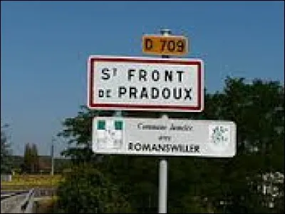Village Périgourdin, Saint-Front-de-Pradoux se situe dans l'ancienne région ...