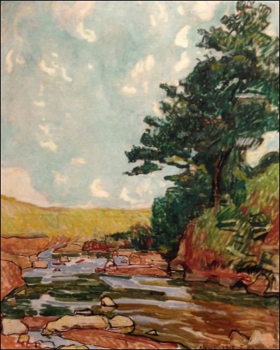 "Paysage près de Néris" (1915)
