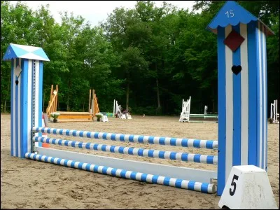 Comment se nomme cet obstacle de concours de saut d'obstacles (CSO) ?