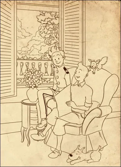 Il a été créé par Hergé.