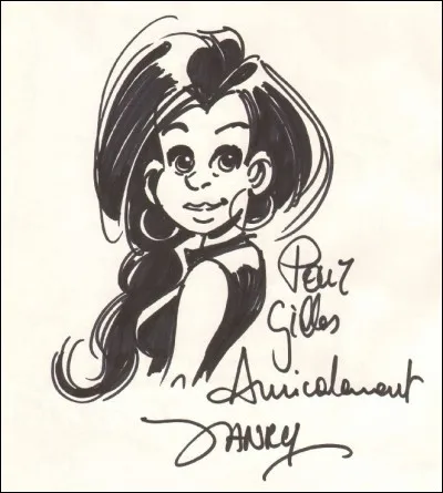 Qui est cette jeune fille et dans quelle BD la voit-on ?