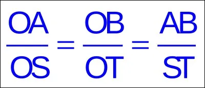 De quel théorème cette relation est-elle issue ?
