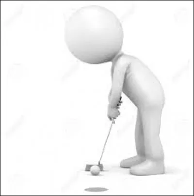 Dans quel sport peut-on effectuer un "putt" ?