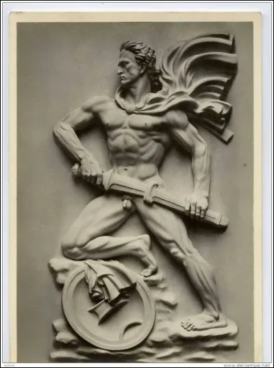 Qui a réalisé cette sculpture du nom de : "Le Garde" ?