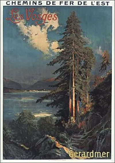 Avez-vous reconnu le lac de "la perle des Vosges" c'est à dire de Gérardmer ? En ce cas, vous trouverez la fleur...