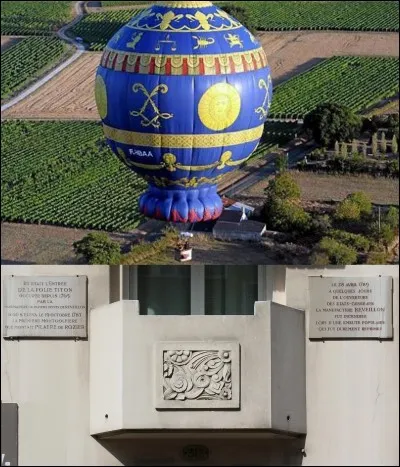 Restons à cette adresse (« 31 bis rue de Montreuil » ) !
Le 19 octobre 1783, le papier peint a été l'élément essentiel pour cette invention. Bien sûr, d'autres éléments ont été nécessaires. C'est le lieu du premier essai de cette invention. Elle sera présentée au roi