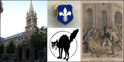 Allons au « 161 rue Saint-Maur », c'est l'adresse de « l'église Saint-Joseph des Nations » !
Le 20 août 1899, des combats se déroulent entre deux factions politiques aux opinions plus qu'opposées. Après l'intervention de la police pour les séparer, cette église sera dévastée.
Quelles sont ces deux factions et pour quel motif s'opposèrent-elles ?