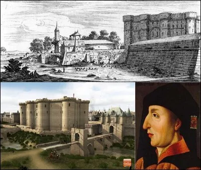 Retournons « place de la Bastille » !
Comme nous le savons, la forteresse a servi de prison. Cela a commencé tôt ! Dès sa construction, des gens furent « embastillés ». On connaît le nom et la fonction du premier prisonnier de cette prison. Il le fut vers 1382 !
Saurez-vous trouver ce personnage ?