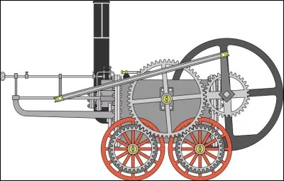 La première locomotive à vapeur fut construite en 1804 par Richard Trevithick...