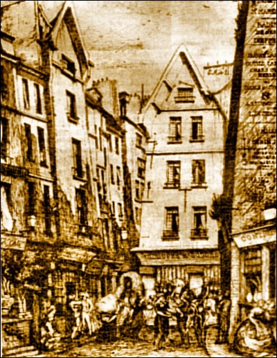 Les rues au Moyen Âge sont...