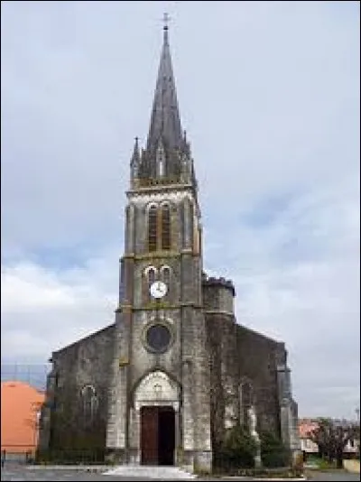 Voici l'église Saint-Martin de Pouillon. Ville Landaise, elle se situe en région ...