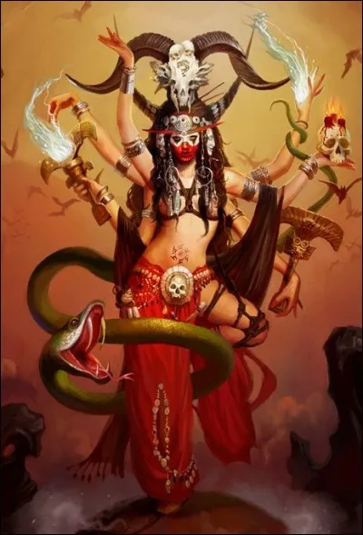 Furieuse épouse de Shiva, représentant la préservation et la destruction. Qui est-elle ?