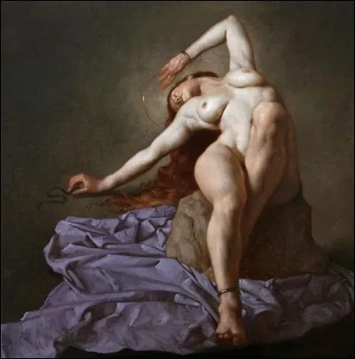 Splendide fille de la déesse Déméter, en ramassant une fleur, le sol s'ouvrit et Hadès l'enleva et emportée dans les profondeurs de la terre. Qui est-elle ?