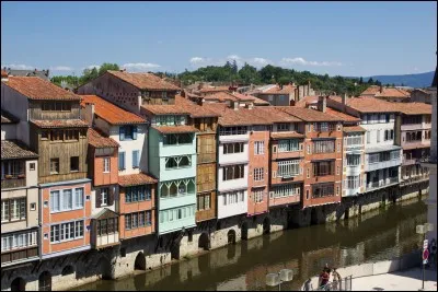 Dans quel département se trouve Castres,charmante cité sur les bords de l'Agout où vous pourrez après avoir admiré les maisons à colombage de la place du 8 mai,visiter le musée Jaurès ?