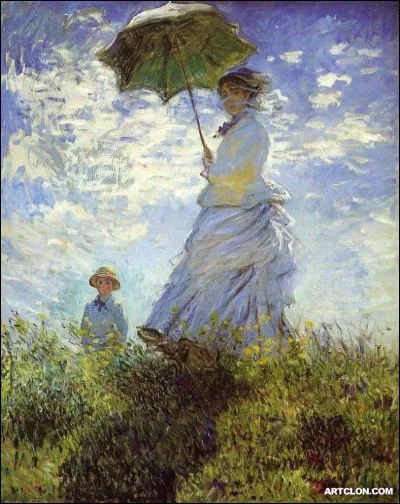 Exposée sous le titre La Promenade lors de la deuxième exposition impressionniste de 1876 dans la galerie Paul Durand-Ruel à Paris, cette toile de Monet fut peu remarquée à l'époque. Quel musée l'acquiert par don en 1983 ?