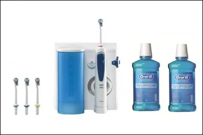 Puis je vais me brosser les dents avec ma brosse à dents...