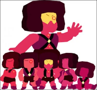 Quelle Ruby de l'escouade des Ruby (selon les noms que Steven leur a donnés) revient sur terre pour faire croire qu'elle veut rester et récupérer son vaisseau ?