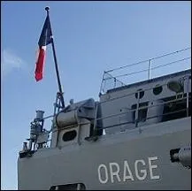 Qu'est-ce que l'orage dans la marine nationale ?
