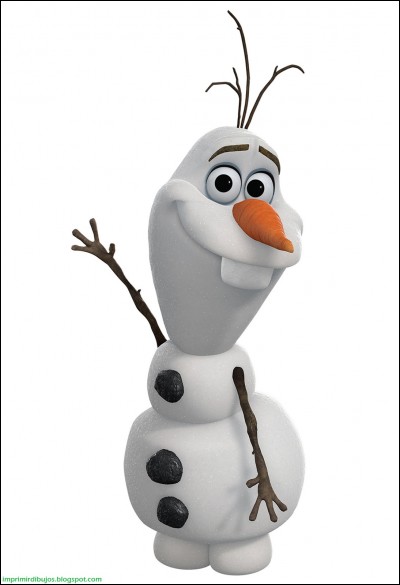Comment s'appelle le bonhomme de neige créé par Elsa ?