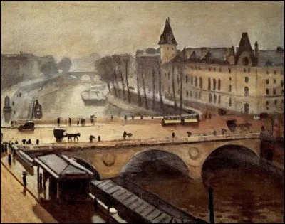 Qui a peint, en 1912, "Le Pont Saint-Michel et le quai des Grands Augustins" ?