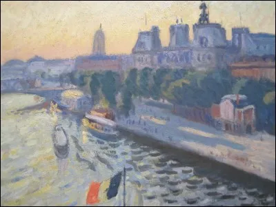 Qui peint, vers 1924, "La Seine à Paris" ?