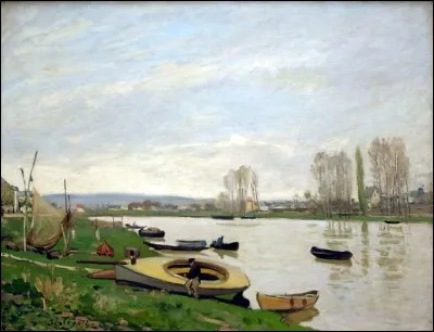 Qui a peint, en 1872, "La Seine à Argenteuil" ?