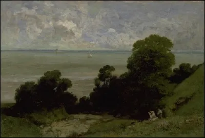 "Honfleur ou l'Embouchure de la Seine" est sans doute l'une des premières oeuvres de ce peintre, réalisée vers 1841. Qui en est l'auteur ?