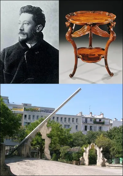 Allons « cité Beauharnais » ou « rue Neuve-des-Boulets » !
Un petit coup de fatigue ? Arrêtons-nous dans ce square ! Il est récent puisqu'il a été réalisé, en 1986, à l'emplacement d'une ancienne remise de voitures.
Avant de vous reposer, promenez-vous dans ce square et indiquez-nous ce qui le caractérise (nom du square et monument présent).