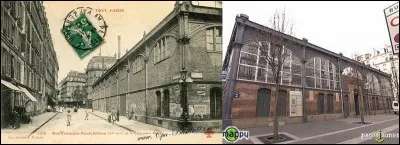 Allons voir le « gymnase Japy » près du « boulevard Voltaire » !
Il a été ouvert en 1860. Ce bâtiment est fait de briques rouges. Il a servit à de multiples réunions politiques, syndicales, sportives
Au début de sa construction, à quelle destination était-il dédié ?