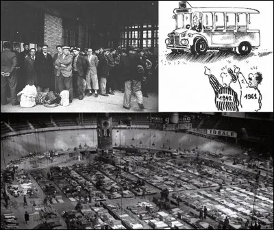 Restons au « Gymnase Japy » !
Durant son histoire, le « Gymnase Japy » a servi de lieu d'emprisonnement provisoire à différentes populations de cet arrondissement ou de Paris. Cet établissement est lié à différentes horreurs durant le XXe siècle.
Combien de fois cet établissement servira de lieu d'internement ?