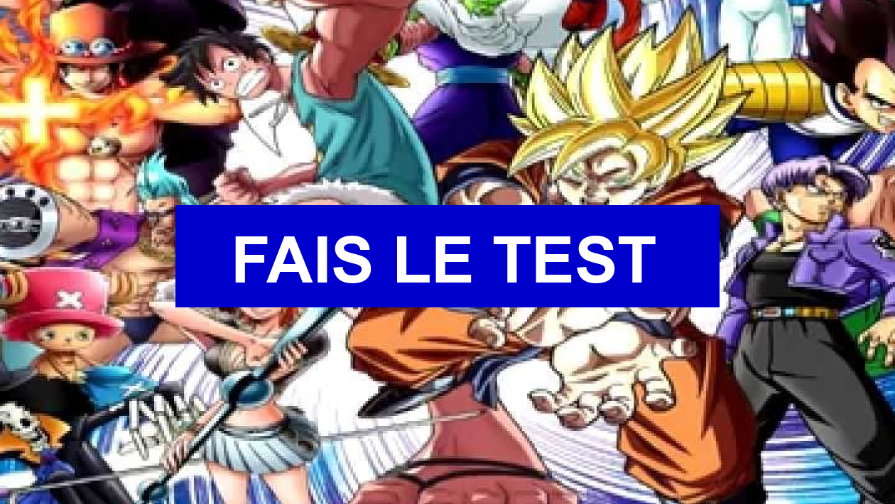 Test Quelle Personnage De Manga Es Tu Test de personnalité Quel personnage d'anime es-tu ?