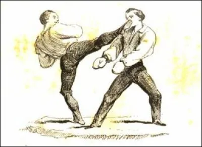 "C'étaient des arsouilles qui tiraient la savate", de quel ouvrage est tirée cette exclamation dépréciative ?