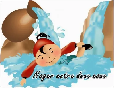 Que signifie l'expression "nager en eau trouble"?
