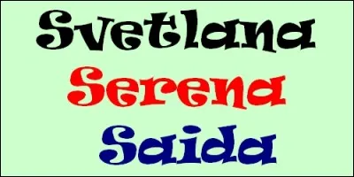 Quel prénom, d'origine slave, signifie "la lumière" et se fête le 20 mars ?