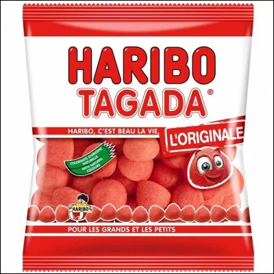 Les fraises Tagada atomiques sont :