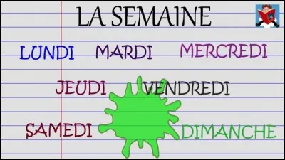 Que fais-tu en fin de semaine ?