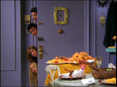 Quel est le numéro de la porte de Monica et Rachel ?