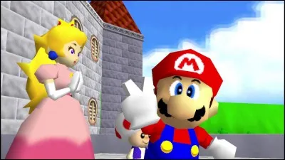 Dans "Mario 64" quel personnage est avec Mario ?