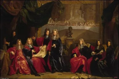 Quel peintre est l'auteur du portrait "Le prévôt des marchands et les échevins de la ville de Paris" ?