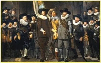 Quel peintre hollandais est l'auteur du portrait de groupe "La compagnie du capitaine Allaert Cloeck et du lieutenant Jacobsz Rotgans" ?