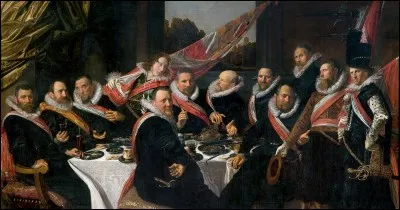 Quel peintre hollandais a obtenu son premier grand succès en 1616 avec le portrait de groupe "Banquet des officiers du corps des archers de Saint-Georges" ?